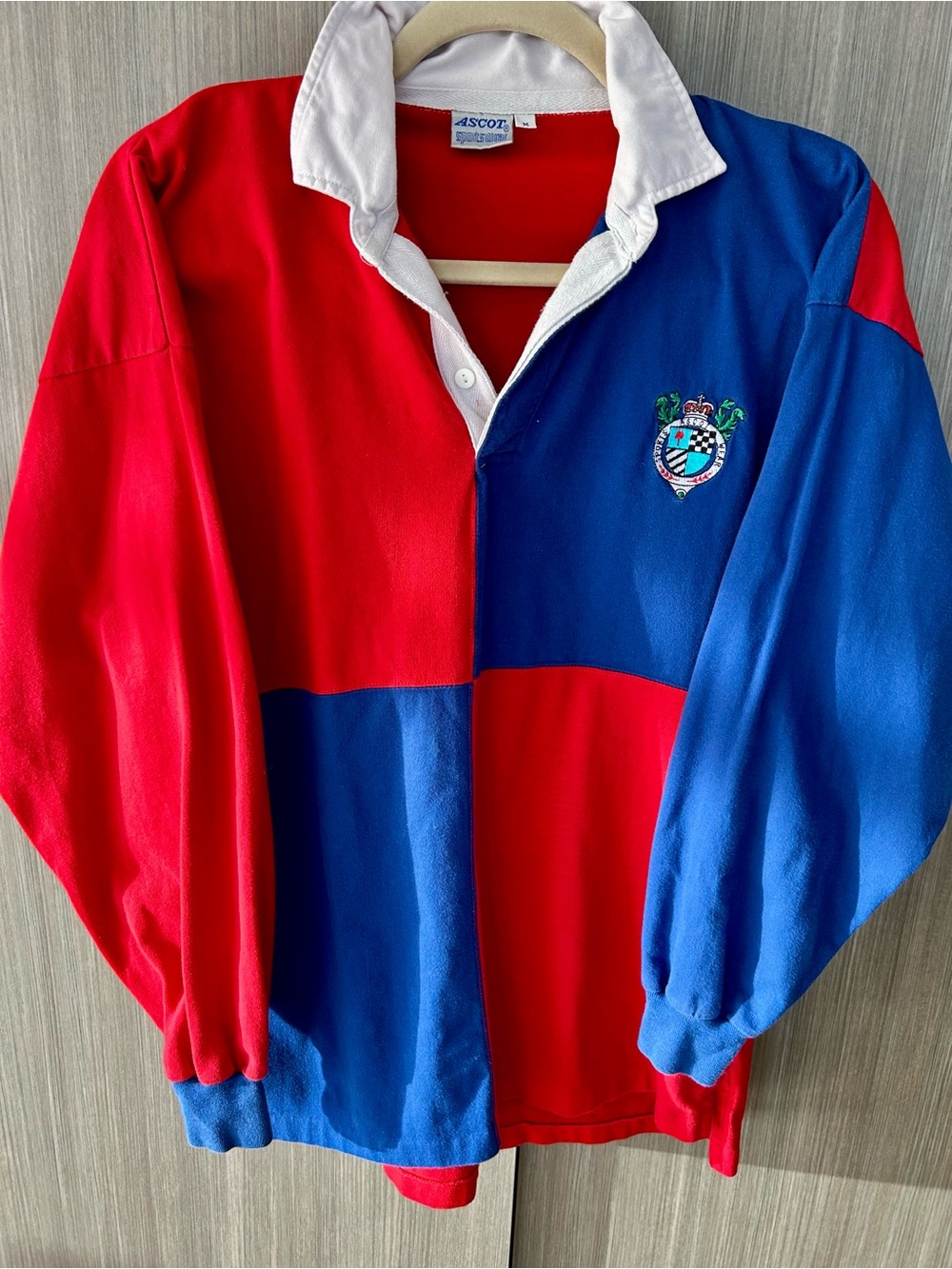 Vintage Cotton Rugby Polo